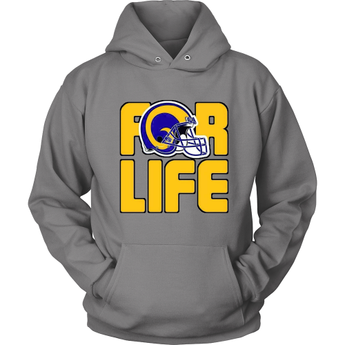 LA Rams "For Life" Hoodie - Los Angeles Source
 - 3