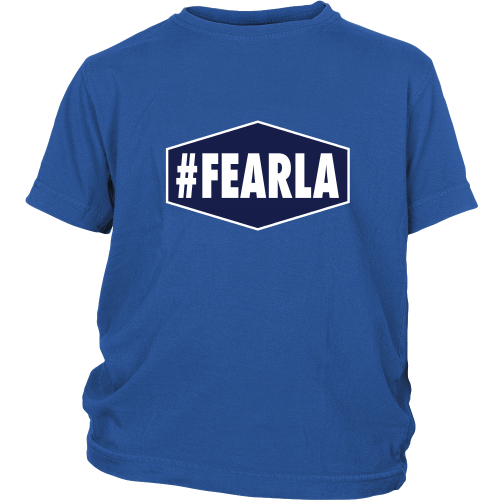 Dodgers "#FEARLA" Youth Shirt - Los Angeles Source
 - 3
