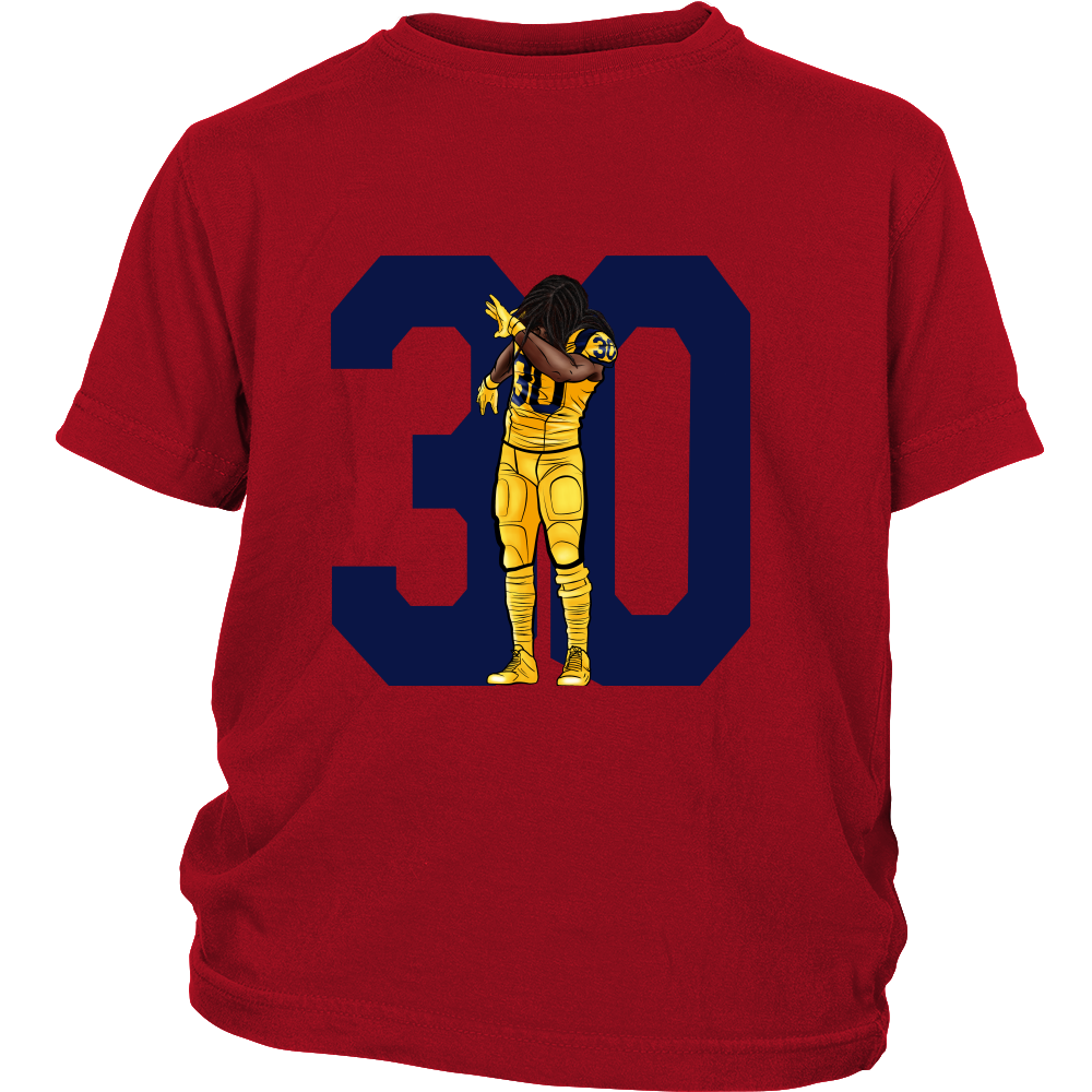 Todd Gurley "Dab On Em'" Youth Shirt - Los Angeles Source
 - 3