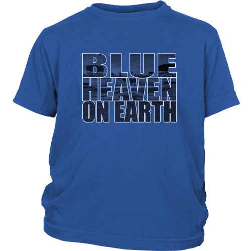 Dodgers "Blue Heaven On Earth" Youth Shirt - Los Angeles Source
 - 1