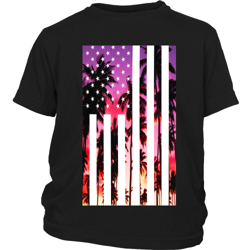 Los Angeles "Palm Tree U.S.A." Youth Shirt - Los Angeles Source
 - 1