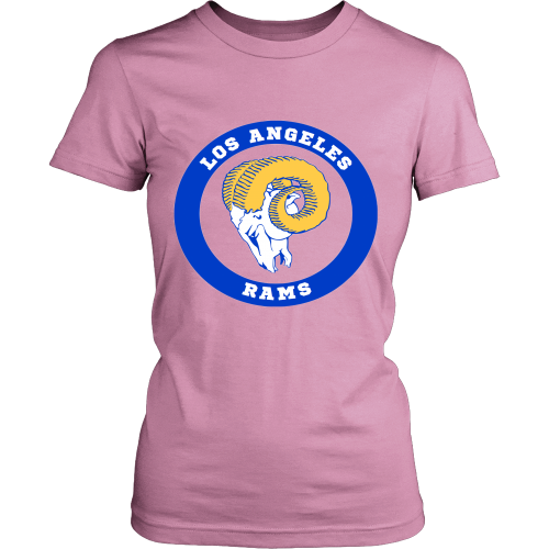 LA Rams Vintage Logo Womens Shirt - Los Angeles Source
 - 1