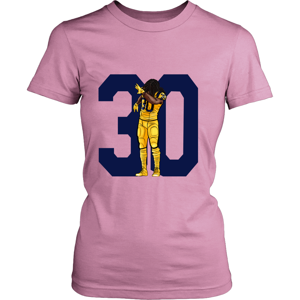 Todd Gurley "Dab On Em'" Women's Shirt - Los Angeles Source
 - 4