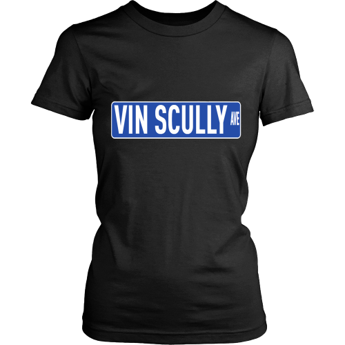 Vin Scully "Vin Scully Ave." Women Shirt - Los Angeles Source
 - 2