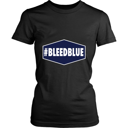 Dodgers "#BLEEDBLUE" Women's Shirt - Los Angeles Source
 - 5