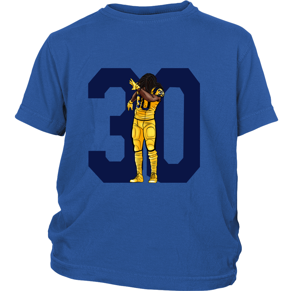Todd Gurley "Dab On Em'" Youth Shirt - Los Angeles Source
 - 2
