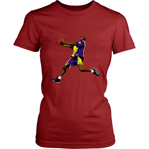 Kobe Tribute "Dunk Champ" Women's Shirt - Los Angeles Source
 - 8