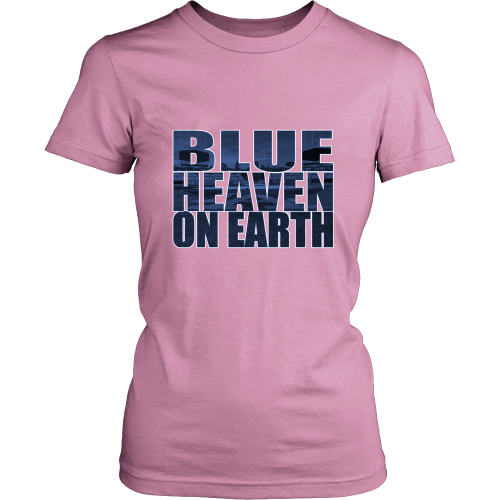 Dodgers "Blue Heaven On Earth" Women's Shirt - Los Angeles Source
 - 1