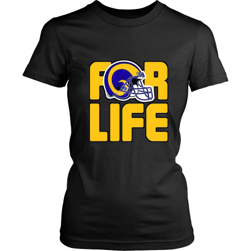 LA Rams "For Life" Women's Shirt - Los Angeles Source
 - 2