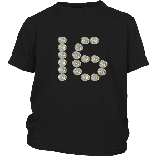 Lakers "16 Rings" Youth Shirt - Los Angeles Source
 - 3