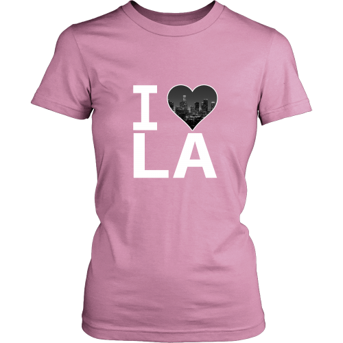 Los angeles "I Love LA" Women's Shirt - Los Angeles Source
 - 3