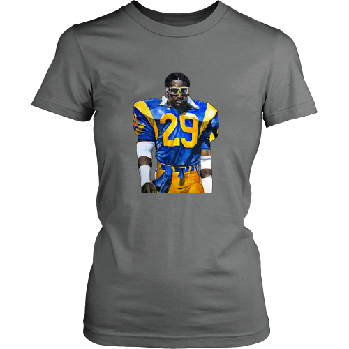 Eric Dickerson "Mr. 4th Quarter" Women's Shirt - Los Angeles Source
 - 7