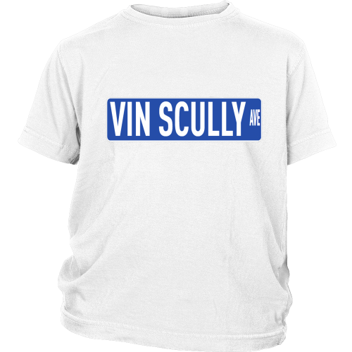 Vin Scully "Vin Scully Ave." Youth Shirt - Los Angeles Source
 - 2