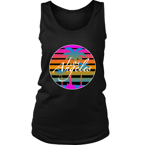 The "Los Angeles Retro" Women's Tank Tops - Los Angeles Source
 - 2