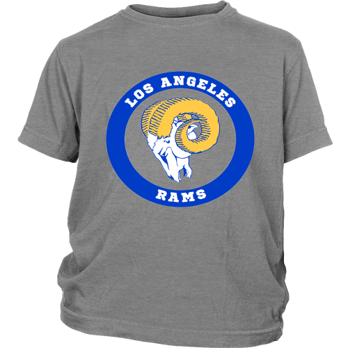 LA Rams Vintage Logo Youth Shirt - Los Angeles Source
 - 4