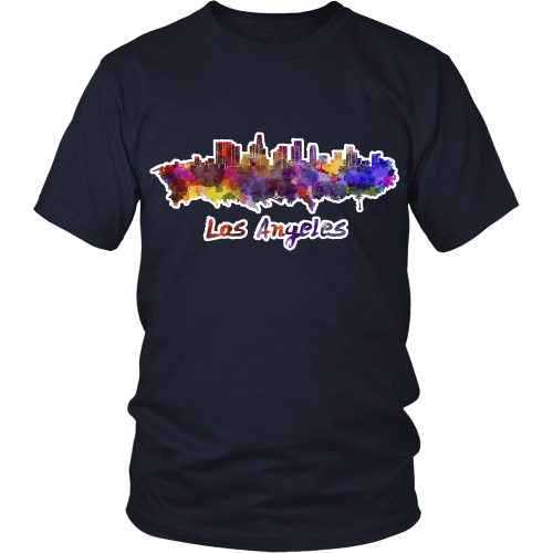 LA Skyline "Water Color" Shirt - Los Angeles Source
 - 6
