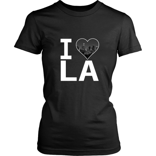 Los angeles "I Love LA" Women's Shirt - Los Angeles Source
 - 1