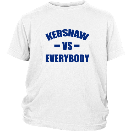 Clayton Kershaw "Kershaw Vs. Everybody" Youth Shirt - Los Angeles Source
 - 2