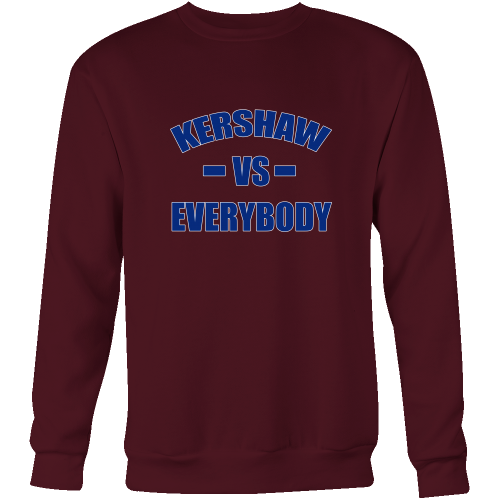 Clayton Kershaw "Kershaw Vs. Everybody" Sweatshirt - Los Angeles Source
 - 3