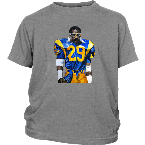 Eric Dickerson "Mr. 4th Quarter" Youth Shirt - Los Angeles Source
 - 1