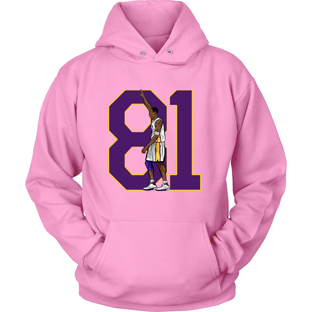 Kobe Bryant "81" Hoodie - Los Angeles Source
 - 8