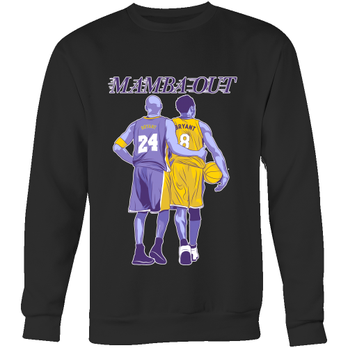 Kobe Bryant "Mamba Out" Sweatshirt - Los Angeles Source
