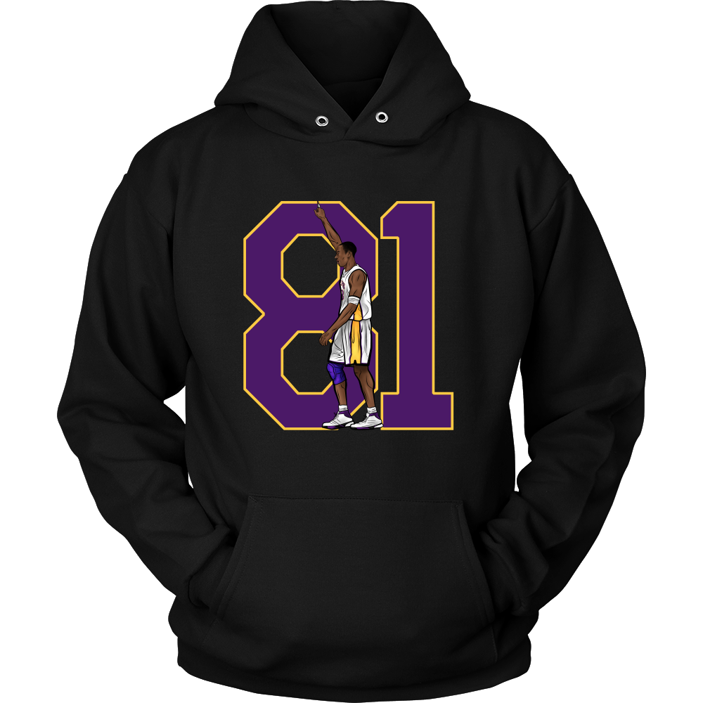Kobe Bryant "81" Hoodie - Los Angeles Source
 - 2
