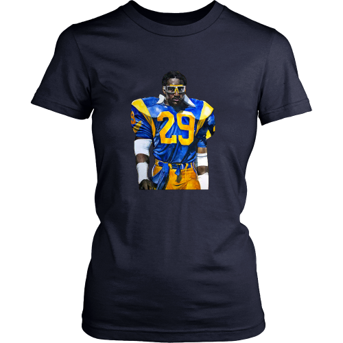 Eric Dickerson "Mr. 4th Quarter" Women's Shirt - Los Angeles Source
 - 9