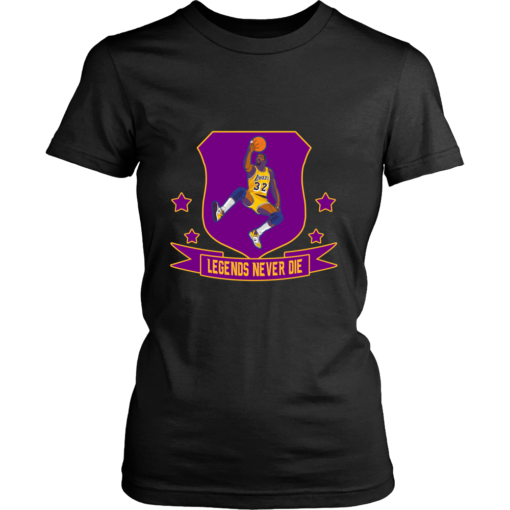 Magic Johnson "Legends Never Die" Women's Shirt - Los Angeles Source
 - 2