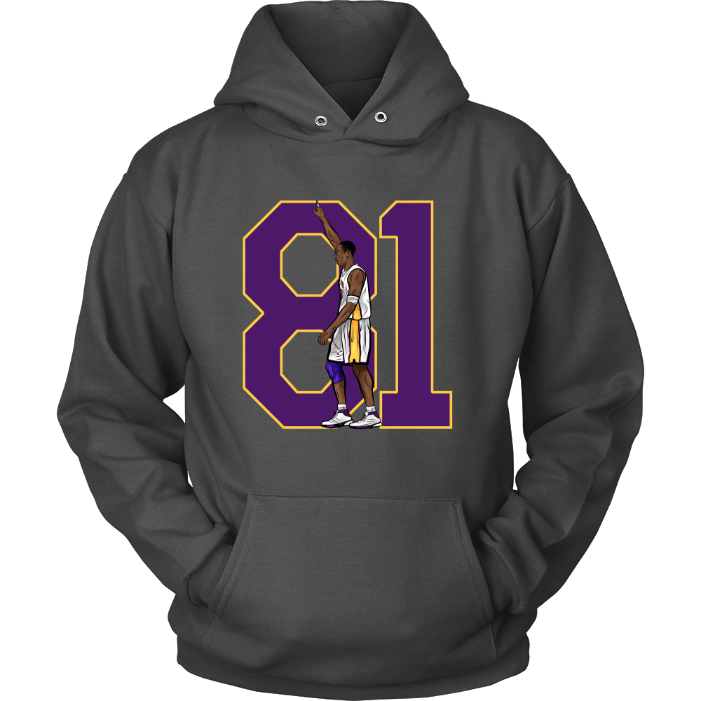 Kobe Bryant "81" Hoodie - Los Angeles Source
 - 3
