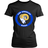 LA Rams Vintage Logo Womens Shirt - Los Angeles Source
 - 3