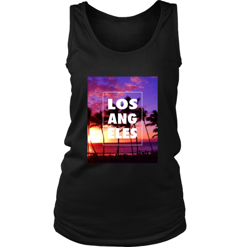 LA "Palm Trees" Women's Tank Top - Los Angeles Source
 - 2