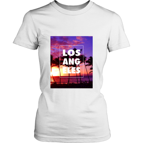 LA "Palm Trees" Womens Shirt - Los Angeles Source
 - 2