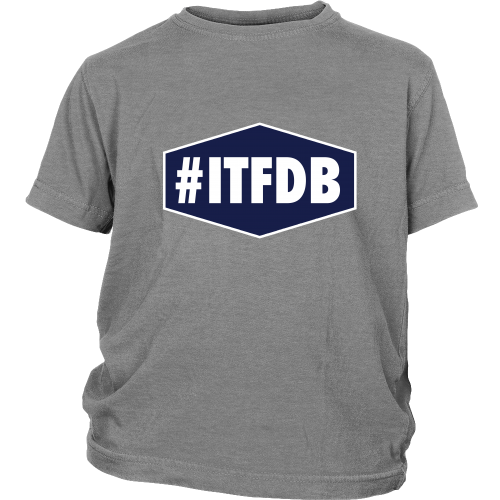 Dodgers "#ITFDB" Youth Shirt - Los Angeles Source
 - 1