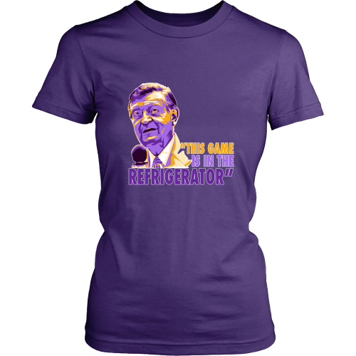 Chick Hearn "In The Refrigerator" Women's Shirt - Los Angeles Source
 - 1