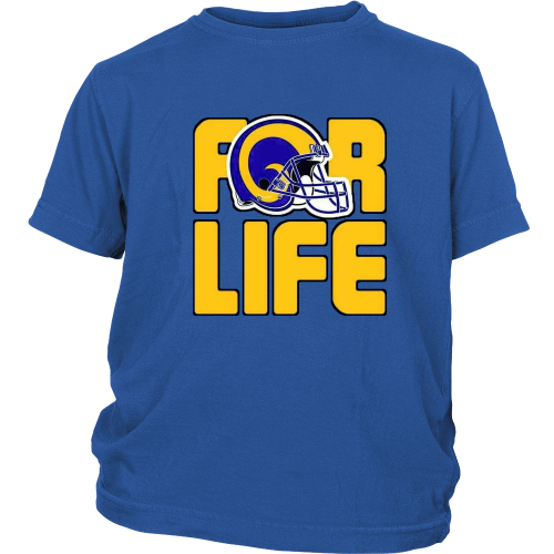 LA Rams "For Life" Youth Shirt - Los Angeles Source
 - 2