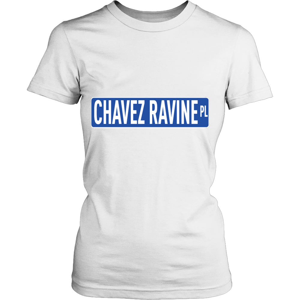 Dodgers "Chavez Ravine Pl." Women's Shirt - Los Angeles Source
 - 1