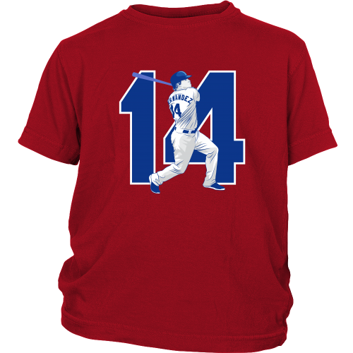Enrique Hernandez "Kike" Youth Shirt - Los Angeles Source
 - 4