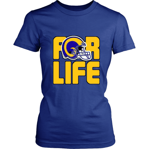 LA Rams "For Life" Women's Shirt - Los Angeles Source
 - 3