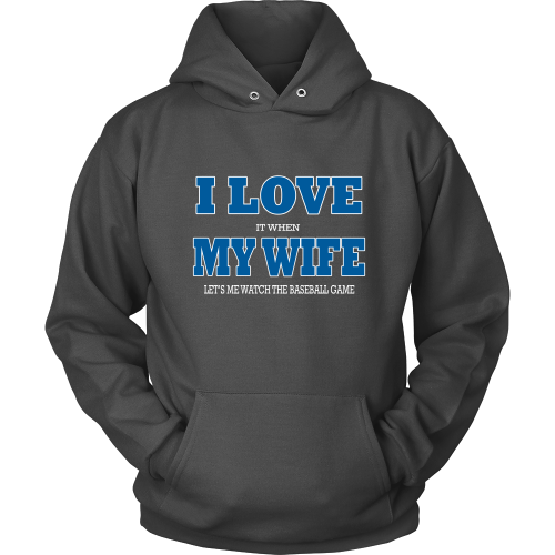 Dodgers " I Love My Wife" Hoodie - Los Angeles Source
 - 3