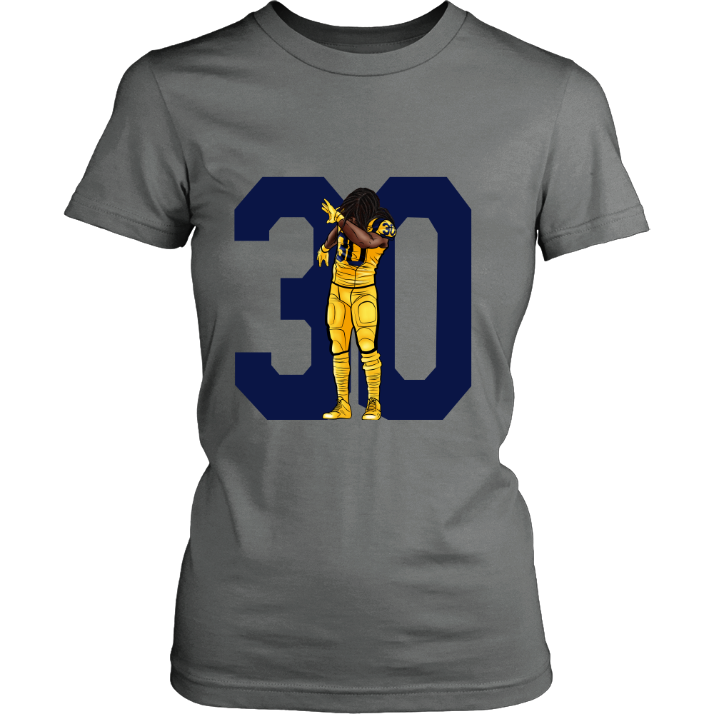 Todd Gurley "Dab On Em'" Women's Shirt - Los Angeles Source
 - 1