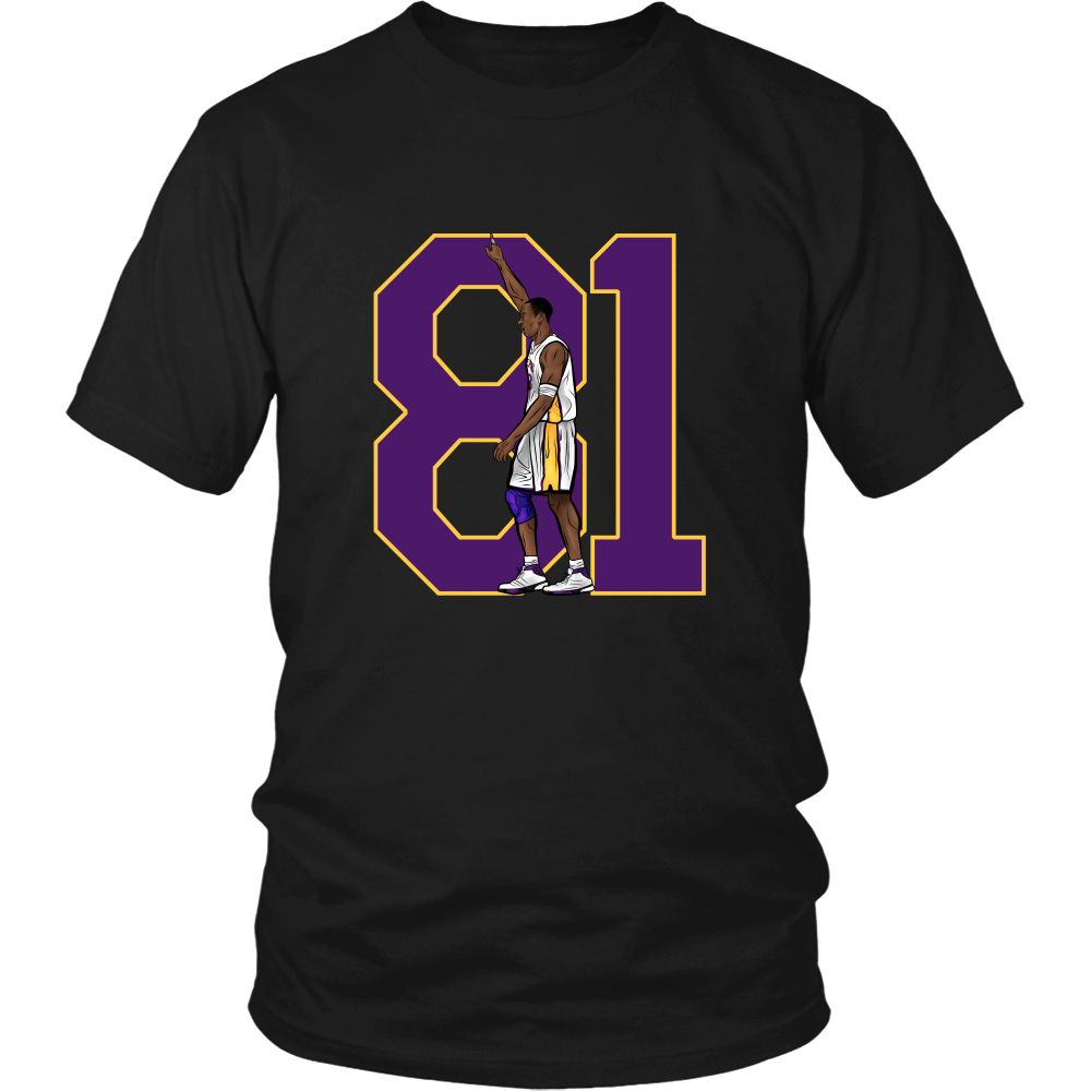 Kobe Bryant "81" Shirt - Los Angeles Source
 - 4