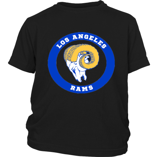 LA Rams Vintage Logo Youth Shirt - Los Angeles Source
 - 3