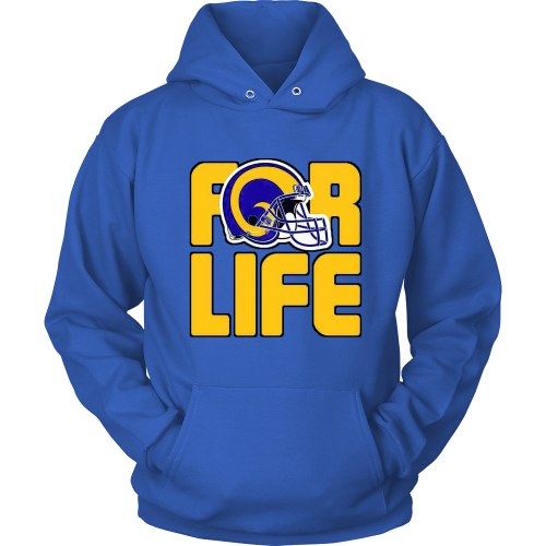 LA Rams "For Life" Hoodie - Los Angeles Source
 - 1