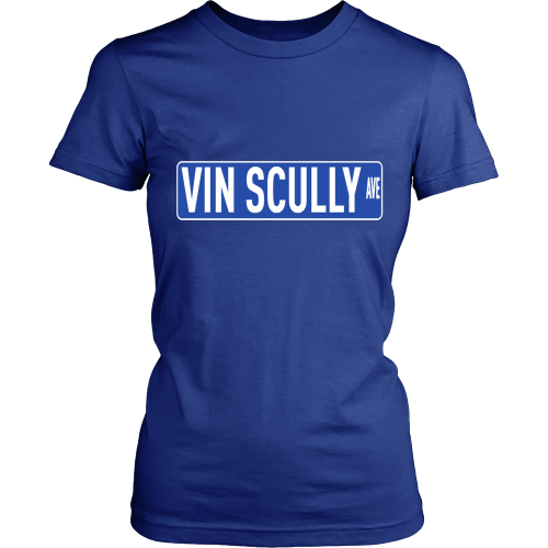 Vin Scully "Vin Scully Ave." Women Shirt - Los Angeles Source
 - 1
