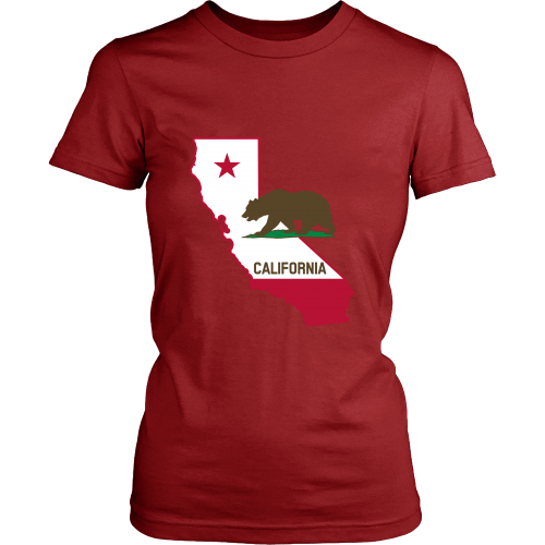 California "State Flag" Women's Shirt - Los Angeles Source
 - 8