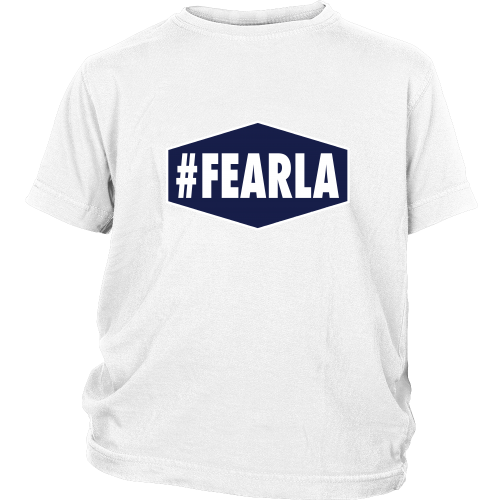 Dodgers "#FEARLA" Youth Shirt - Los Angeles Source
 - 2