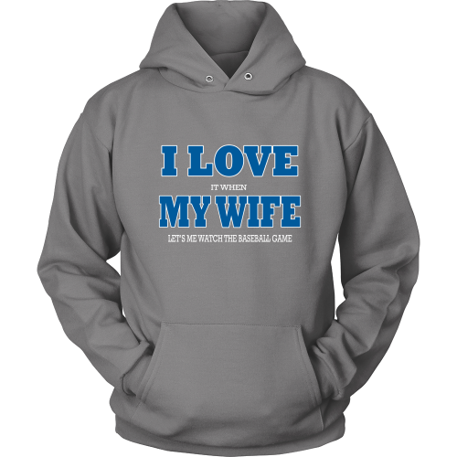 Dodgers " I Love My Wife" Hoodie - Los Angeles Source
 - 4