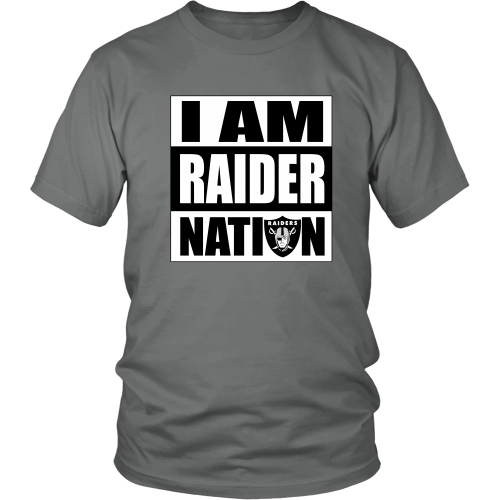 Raiders "I Am Raider Nation" Shirt - Los Angeles Source
 - 4